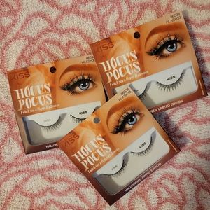NWT unopened KISS lashes. Luna sequined lashes.